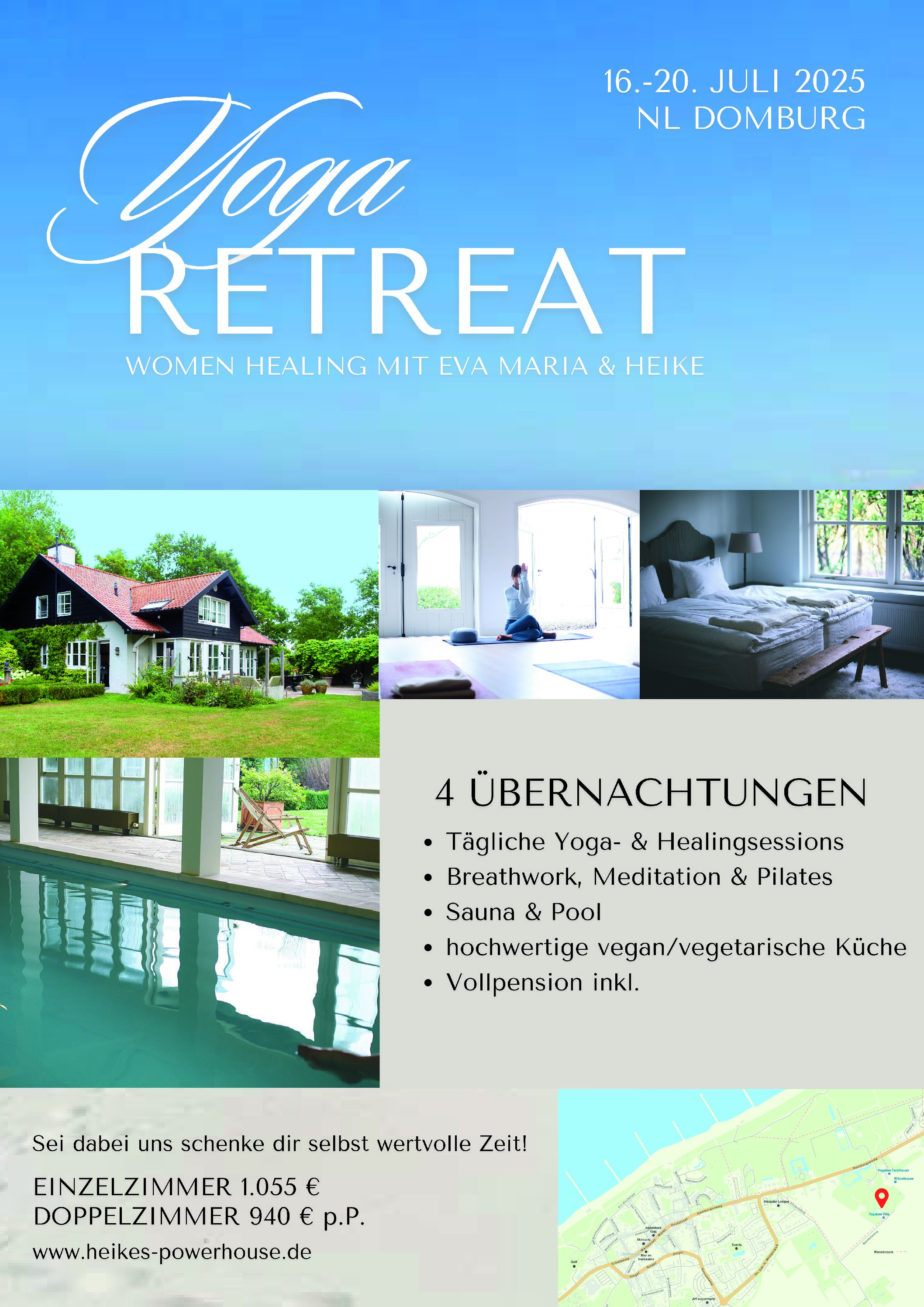 Yoga-Retreat-Women-Healing Domburg/NL